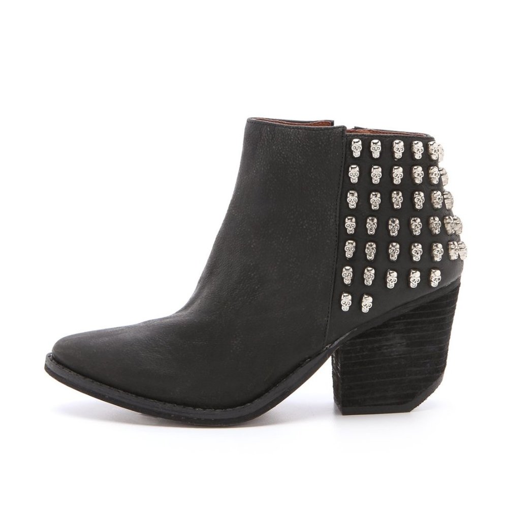 Jeffrey Campbell Skull Boots 7.5